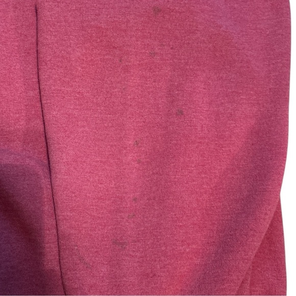 Miles City Montana Red Hoodie Size Large with Flaws - Picture 3 of 4